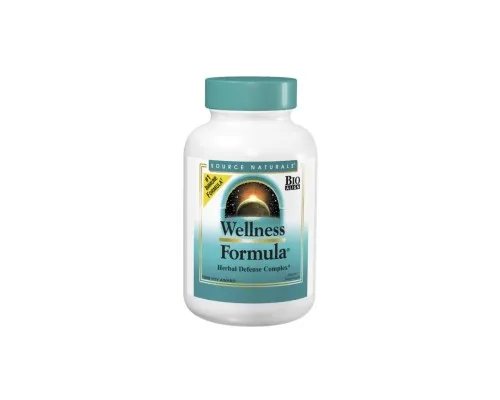 Вітамінно-мінеральний комплекс Source Naturals Рослинний Імунний Комплекс, Wellness Formula, 120 капсул (SNS-01425)