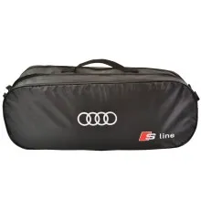 Сумка-органайзер Poputchik в багажник Audi S-Line черная (03-099-2Д)
