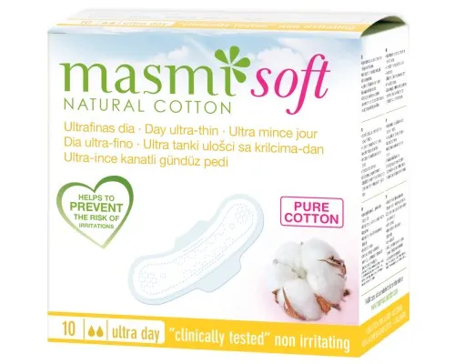 Гигиенические прокладки Masmi Soft Ultra Day 10 шт. (8432984000578)