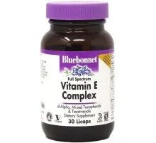 Вітамін Bluebonnet Nutrition Комплекс Вітаміну E, Vitamin E Complex, 30 капсул (BLB0600)