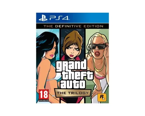 Гра Sony Grand Theft Auto: The Trilogy – The Definitive Edition [PS4, (5026555430920)