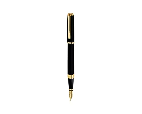 Ручка пір'яна Waterman EXCEPTION Slim Black GT  FP F (11 028)