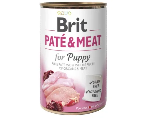 Консерви для собак Brit Care зі смаком індички та курки 400 г (8595602530335)