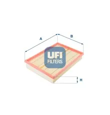 Воздушный фильтр для автомобиля UFI 30.159.00