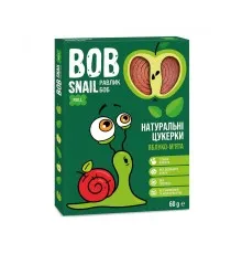 Цукерка Bob Snail Равлик Боб Яблучні з м'ятою 60 г (4820162520163)