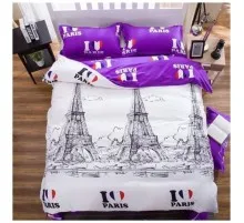 Постільна білизна MirSon King Size Бязь Premium 19-0426 Fucsia 220х240 (2200001171992)