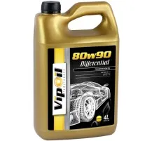 Трансмісійна олива VIPOIL Differential 80W90 GL-5, 4л (0162857)