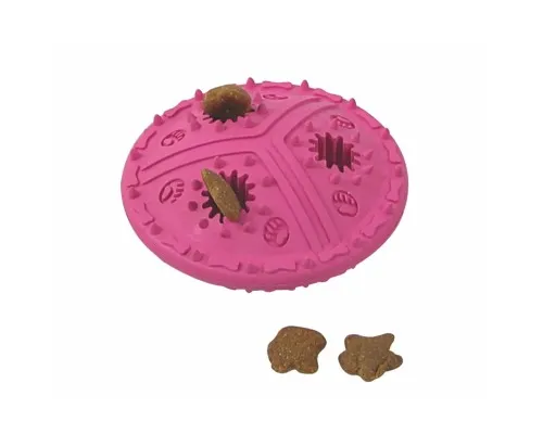 Игрушка для собак MISOKO&CO Резиновый круг 11.5 см (pink) (HANYT34975)