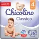 Підгузки Chicolino Medium Classico Розмір 4 (7-14 кг) 36 шт (4823098410805)