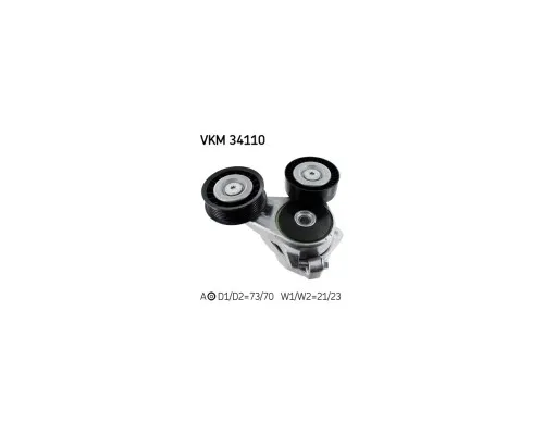 Натяжитель ремня с роликом SKF VKM 34110