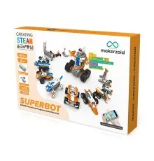 Конструктор Makerzoid Superbot Educational Building Blocks (MKZ-ID-SPB)