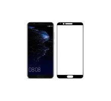 Скло захисне PowerPlant Full screen Huawei Honor View 10 (V10) Black (GL605033)