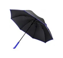 Зонт Optima Promo Next трость автомат, черно/синяя (O98503)