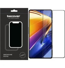 Скло захисне BeCover Poco F4 Black (709274)