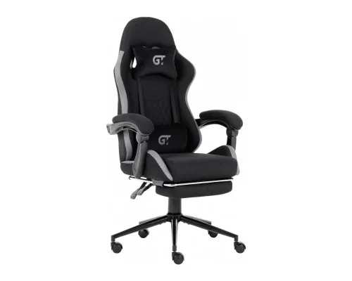 Кресло игровое GT Racer X-2324 Black/Gray (X-2324 Fabric Black/Gray)