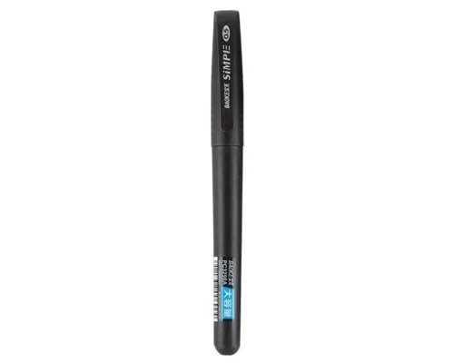 Ручка гелева Baoke Simple 0.5 мм, чорна (PEN-BAO-PC3298A-B)