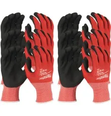 Захисні рукавички Milwaukee з опором порізам 1 рівня, размер XXL/11, 12 пар (4932471617)