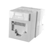 Модуль Keystone RJ45 UTP кат. 6, DG+, white Molex (KSJ-00018-02)