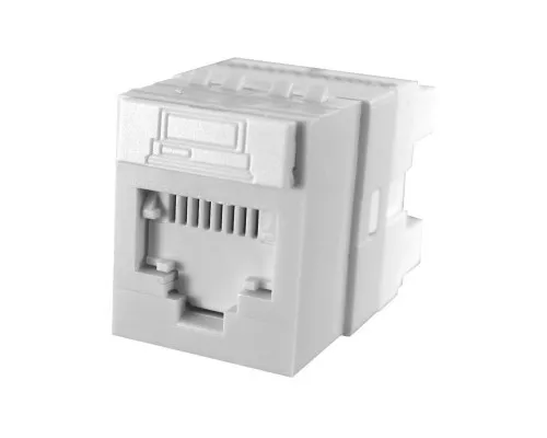 Модуль Keystone RJ45 UTP кат. 6, DG+, white Molex (KSJ-00018-02)