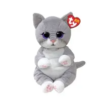 Мягкая игрушка Ty Beanie bellies Серый котенок MORGAN 25 см (43203)