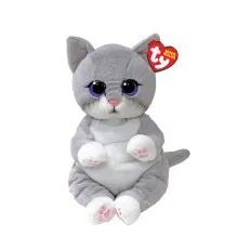 Мягкая игрушка Ty Beanie bellies Серый котенок MORGAN 25 см (43203)