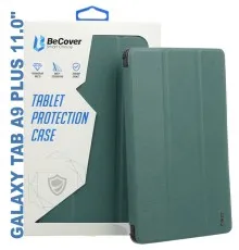 Чехол для планшета BeCover Soft Edge stylus holder Samsung Tab A9 Plus SM-X210/SM-X215/SM-X216 11.0" Dark Green (710368)