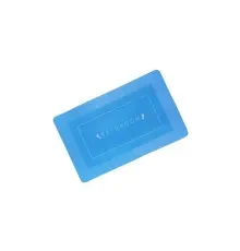 Килимок для ванної Stenson суперпоглинаючий 50 х 80 см прямокутний світло-синій (R30938 l.blue)
