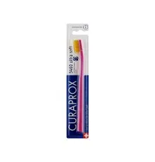 Зубна щітка Curaprox CS 5460 Ultra Soft Ультрам'яка D 0.10 мм Рожева з жовтою щетиною (CS 5460-12)