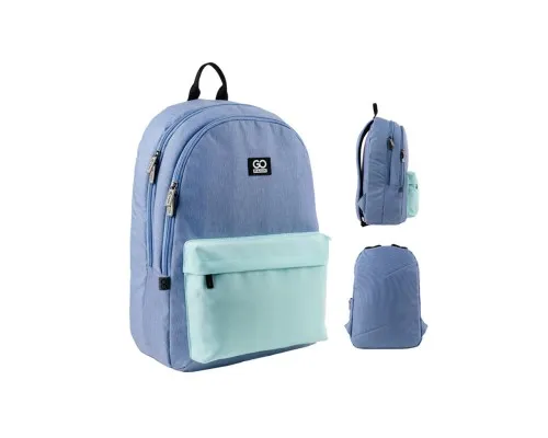 Рюкзак школьный GoPack Education Teens 140L-2 мятно-голубой (GO24-140L-2)