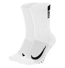 Шкарпетки Nike U NK MLTPLIER CRW 2PR SX7557-100 42-46 2 пари Білі (194275663159)