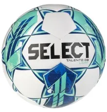 М'яч футбольний Select Talento DB v23 біло-зелений Уні 5 (5703543317417)