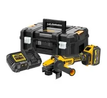 Шліфувальна машина DeWALT 18В XR Li-lon 6Ah, 125 мм, 3000-9000об/хв (DCG409VST1)