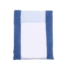 Пеленальний матрацик Верес Velour Deep blue 50х70 см (429.02)