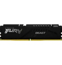 Модуль памяти для компьютера DDR5 16GB 6400 MHz Beast Black EXPO Kingston Fury (ex.HyperX) (KF564C32BBE-16)