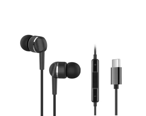 Наушники Ergo VM-735 Type-C Earphones Black (VM-735K)