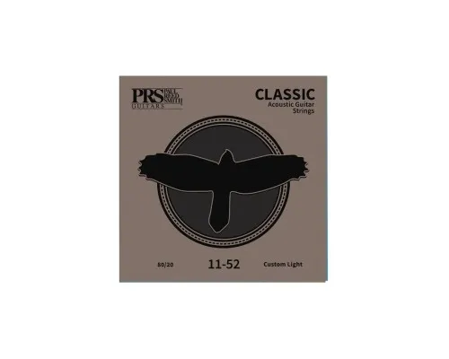 Струни для гітари PRS Classic Acoustic Strings Custom Light 11-52 (100148016002005)