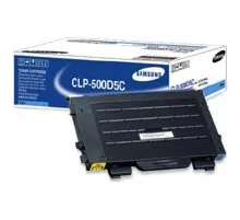 Картридж CLP-500, cyan, 5000стр. Samsung (CLP-500D5C)