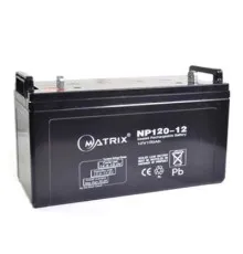 Батарея до ДБЖ Matrix 12V 120AH (NP120-12)