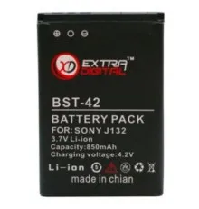 Аккумуляторная батарея Extradigital Sony Ericsson BST-42 (850 mAh) (DV00DV6076)