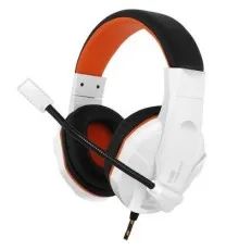 Навушники Gemix N20 White-Black-Orange Gaming