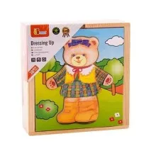 Развивающая игрушка Viga Toys Гардероб медведицы (56403)