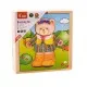 Развивающая игрушка Viga Toys Гардероб медведицы (56403)