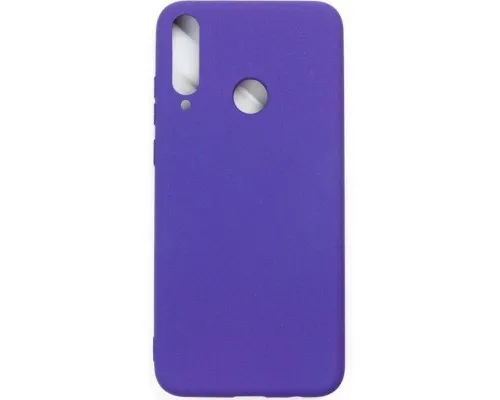 Чохол до мобільного телефона Dengos Carbon Huawei Y6p, violet (DG-TPU-CRBN-79) (DG-TPU-CRBN-79)
