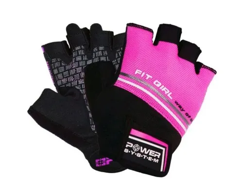 Рукавички для фітнесу Power System Fit Girl Evo PS-2920 XS Pink (PS_2920_XS_Pink)