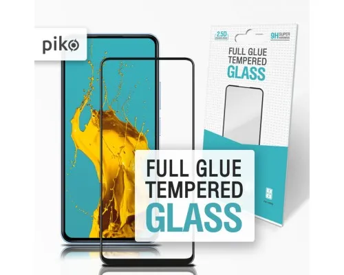 Стекло защитное Piko Full Glue Xiaomi Poco X3 Pro (1283126511455)