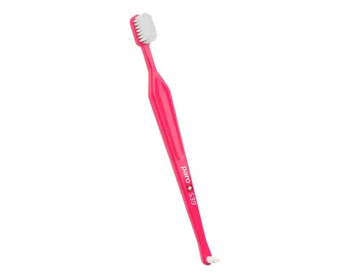 Зубна щітка Paro Swiss S39 мяка рожева (7610458007150-pink)