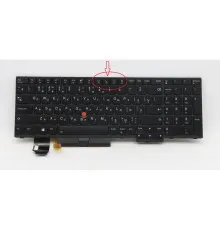 Клавіатура ноутбука Lenovo ThinkPad T15 Gen1/Gen2 черн с черн с подсв ТП UA (A46204)