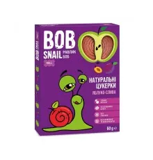 Цукерка Bob Snail Равлик Боб Яблучно-Слива 60 г (4820162520361)