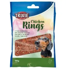 Лакомство для собак Trixie Chicken Rings с курицей 100 г (4011905316659)
