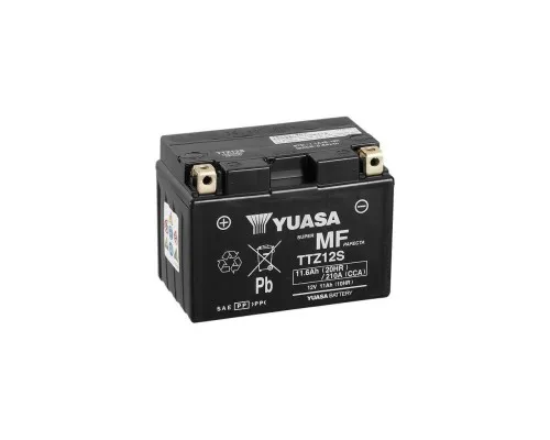 Аккумулятор автомобильный Yuasa 12V 11,6Ah MF VRLA Battery AGM (TTZ12S)